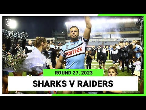 NRL Highlights | Cronulla-Sutherland Sharks v Canberra Raiders | NRL Round 27 | Full Match Replay