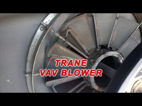 Quick diagnose and fix of VAV error on Trane RTU