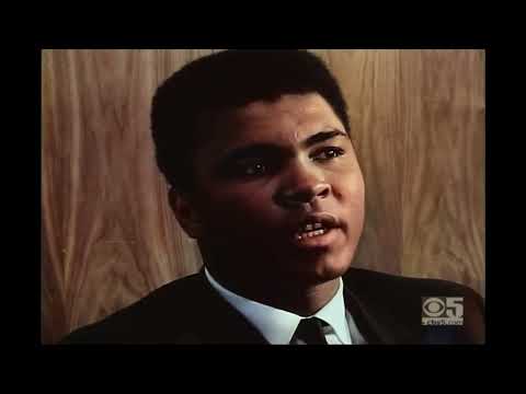 RARE! Muhammad Ali on the World Title & Fighting Floyd Patterson – Colorized Interview (1965)