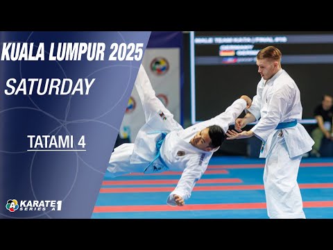 Karate1 KUALA LUMPUR: SATURDAY - Tatami 4 - Eliminations  | WORLD KARATE FEDERATION