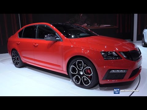 2018 Skoda Octavia vRS 245 - Exterior Interior Walkaround - Debut 2017 Geneva Motor Show