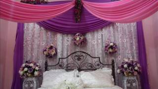 bridal wedding room decoration