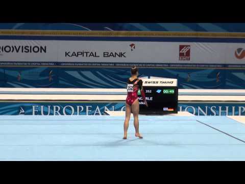 EC 2014 Qualifications Maike Enderle GER Fx