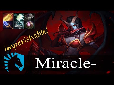 Dota2 Highlight - Miracle Queen of Pain - imperishable!!