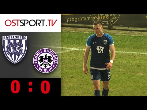 Doppeltes Alu-Pech! Kein Glück für Steinborn & Co.: Babelsberg - TeBe 0:0 | Regionalliga Nordost