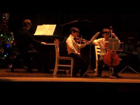 J. Klengel. Trio für Violine, Violoncello und Klavier in G-Dur, op.35 Nr.2, 1. Satz