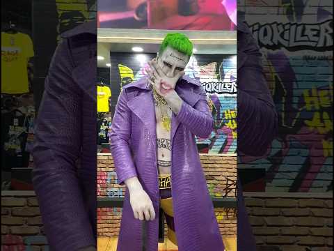 A RISADA DO PALHAÇÃO É ASSIM Ó:🎪🃏 #halloween #joker #short #funny #makeup