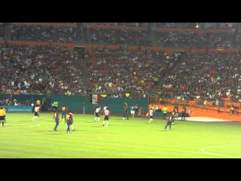 FC Barcelona vs Chivas gol de Villa@SunLife Stadium