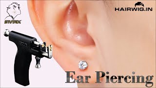 Studex Ear Piercing. Hairwig.in #earpiercing #nosepiercing