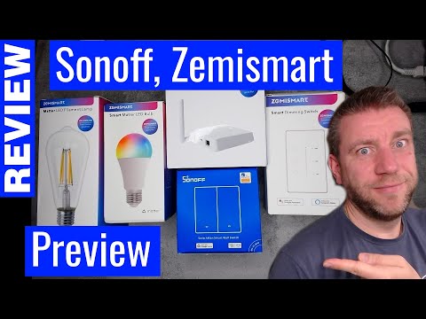 Pre-View: Sonoff and Zemismart new releases: switches, dimmers, light bulbs, in Zigbee and Matter