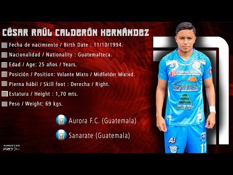 Cesar Calderon #11 // Volante Mixto - Midfielder Mixted // Sanarate 2019