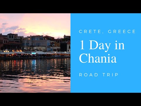 WHAT TO SEE IN CHANIA - 24 Hours in Chania - Crete Road Trip [Crete Vlog #11]