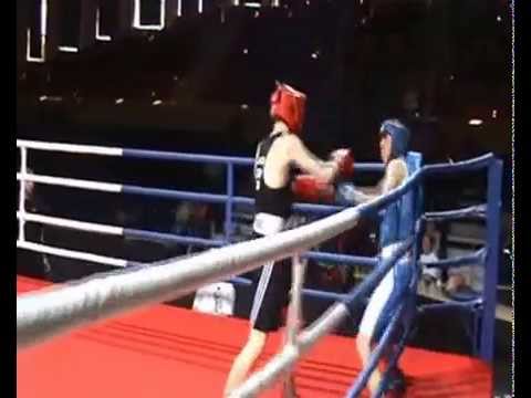 Jaworzno -  Szymon Kajda (JKB --Jaworzno) -- Igor Głodowicz (RMG Boks Ożarów)