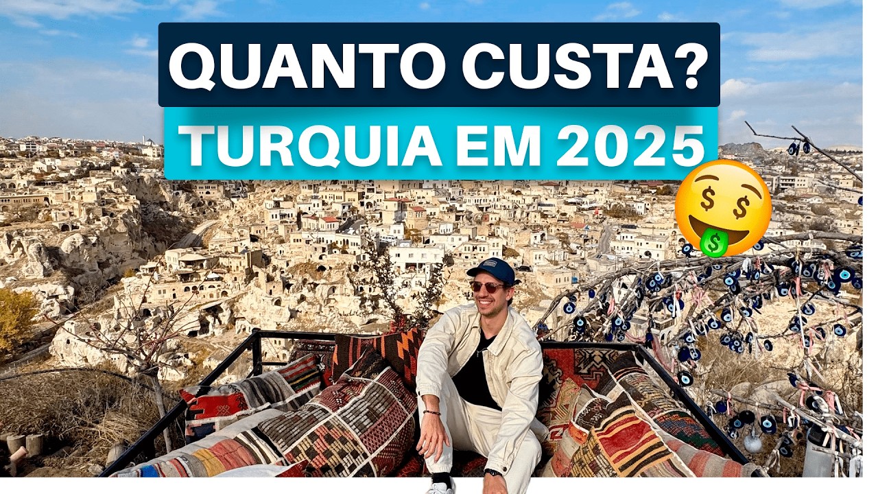QUANTO CUSTA VIAJAR pra TURQUIA em 2025 + MEU ROTEIRO COMPLETO de ISTAMBUL e CAPADÓCIA em 8 DIAS
