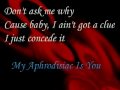 Katie Melua - My Aphrodisiac Is You (lyric)