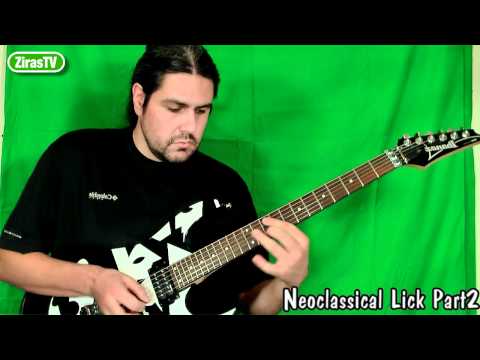 Neoclassical Lick Part 2 (Minor-Aeolian) | Lick of the Week 102