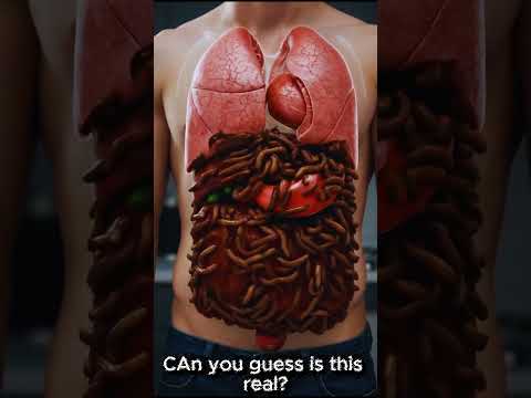 Animation of Digestive System | How Your Body Processes Food | Human Anatomy AI Generated Art