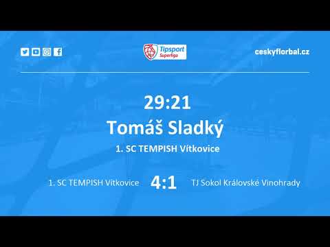 Highlights: 1. SC TEMPISH Vítkovice - TJ Sokol Královské Vinohrady 10:1