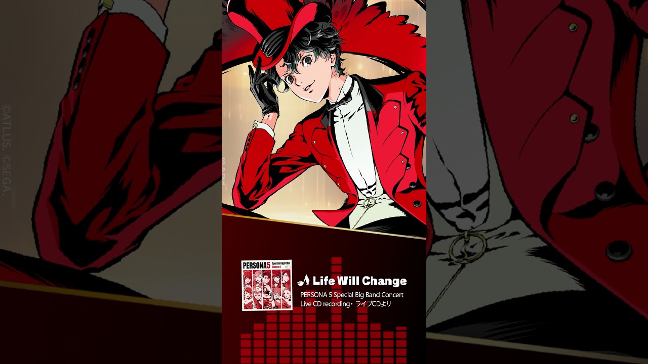 「Life Will Change」PERSONA 5 Special Big Band Concert Live CD recording