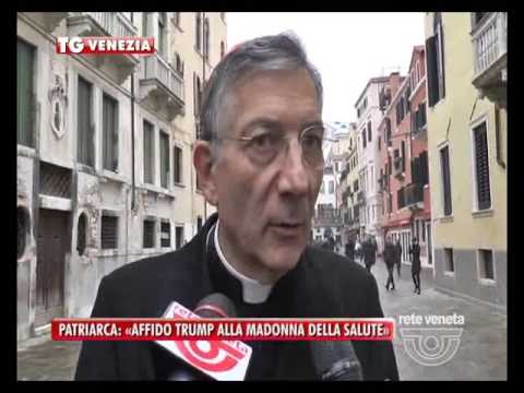 TG VENEZIA (18/11/2016) - PATRIARCA: «AFFIDO TRUMP ALLA MADONNA DELLA SALUTE»