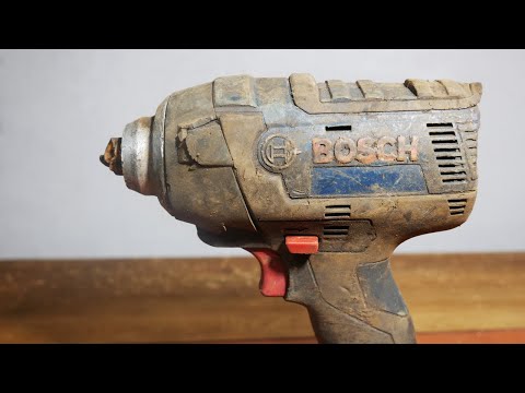 Impact Wrench DECAPITATED! Fixing a Sheared-Off Anvil & Dead Electronics