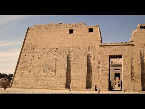 Ancient Temple of Queen Hatshepsuit, Medinet Habu, Karnak Temple in Luxor Egypt