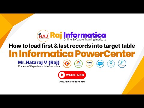 How to load First and Last Record to target table using Informatica Powercenter - Scenario Based