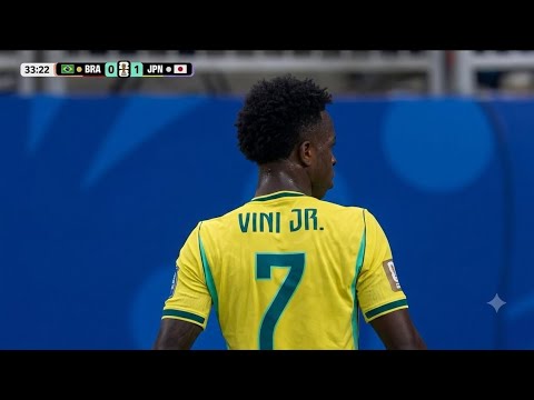 Vinícius Júnior vs Japan 🇧🇷🔥 | Every Touch, Skill & Key Moment