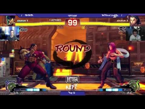EFT14AE - Grande Finale Looser USF4 - Gagapa (Dictateur) VS Meltdown Luffy (Rose)