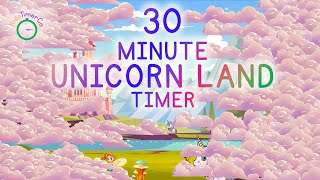 30 Minute Unicorn Timer - Kids Visual Timer