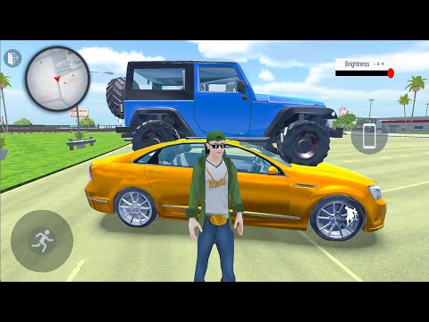Indian Boy Driving 4x4 Jeep SUVs Cars and Motorbikes Open World Simulator - Android Gameplay.