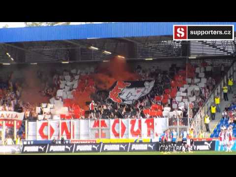 FC Viktoria Plzeň - SK Slavia Praha - atmosféra při zápase