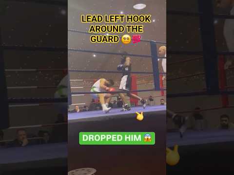 Boxing basics off the jab range finder lead foot goes out comes down planted strong base fast hook💯🔥