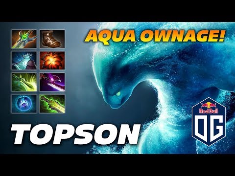 OG.Topson Morphling 8 slotted Water Machine - 31 Frags Ownage - Dota 2 Pro Gameplay