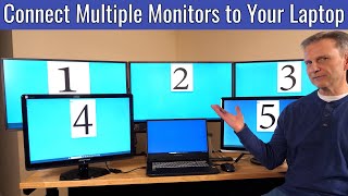 Download Lagu Add 5 or More External Monitors for Laptop Using Docking Station/USB. Go Beyond Dual Monitor Setup. Thumbnail