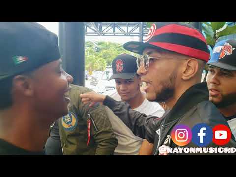 Melvin La Cura Vs Aladino Mc Batalla de Freestyle en el parqueo de Telemicro