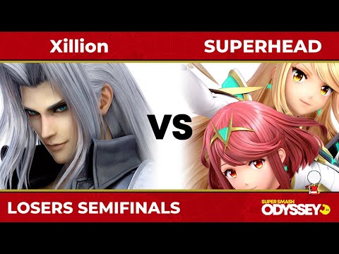 SSO 43 - TLOC | Xillion (Sephiroth, Robin) VS UTA | SUPERHEAD (Pyra Mythra) - Losers Semis - SSBU