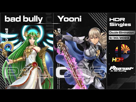 Phaser 8: Bad Bully (Palutena) vs Yooni (Corrin) HDR Singles Loser's Semifinals