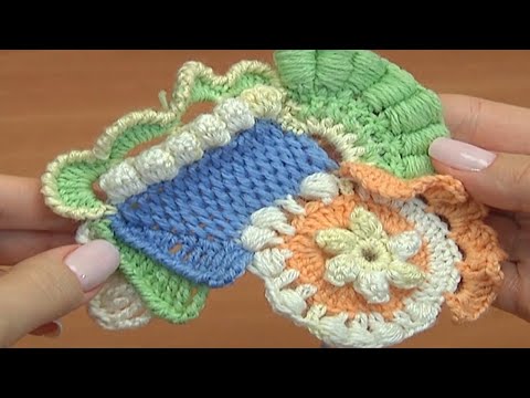 Crochet Freeform/How to Crochet Motif in Freeform Technique