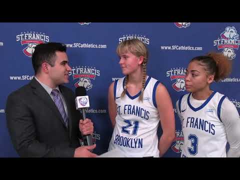 Women's Basketball: Postgame player interviews vs CCSU 1 6 23
