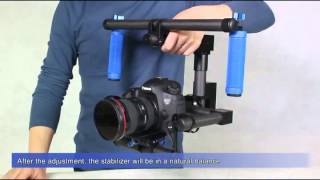 Gyro 2 Axis Stabilizer Demo setup