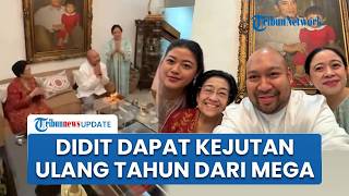 Momen Didit Putra Prabowo Dapat Kejutan Ulang Tahun dari Megawati-Puan hingga Tiup Lilin Bersama