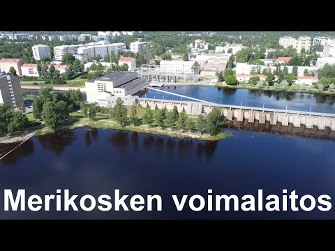 Hydroelectric power station in Oulu