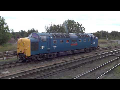 Deltic 55002 engine start up
