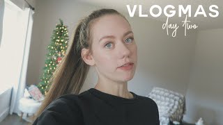 VLOGMAS DAY 2: chill home day in my life + skincare talk