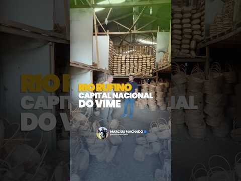 Conhecendo de perto a produção das famosas cestas de vime 🧺 | Marcius Machado