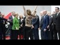 FEMEN Give Putin And Merkel An Eyeful In Hanover