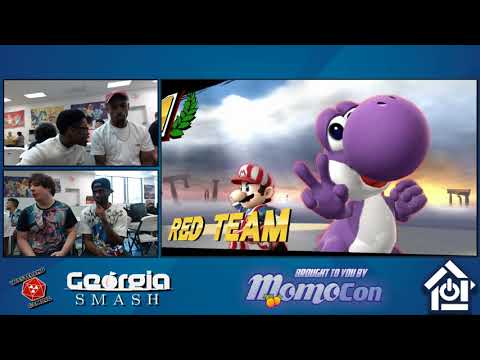 Gwinnett Brawl July 2018 - SaltOne/Kamikaze Vs NovaPixl/Sonido - Smash 4 Doubles Winners Semis