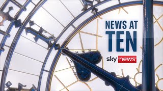 Watch News at Ten live: Newspaper chief 