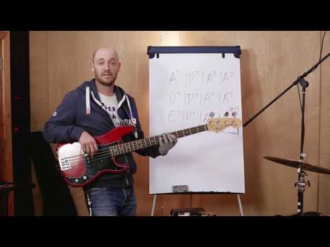 Using Turnarounds within Your Blues Bass Lines /// Scotts Bass Lessons